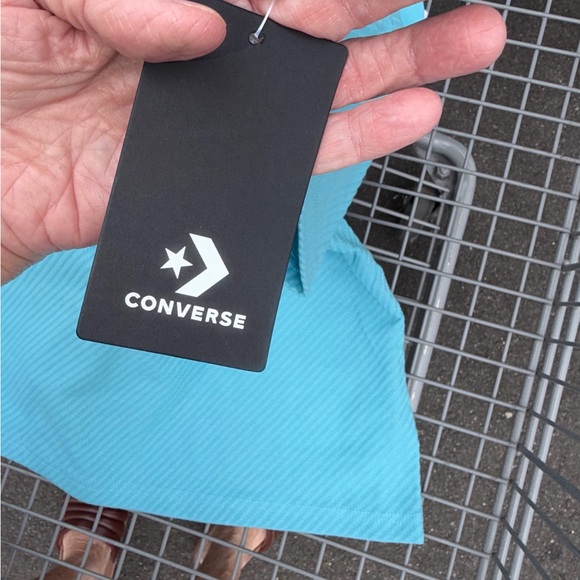 Converse Girls XL Teal Blue Tank Top - Picture 2 of 5